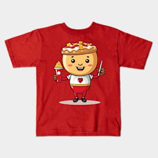 Donut kawaii  junk food T-Shirt cute  funny Kids T-Shirt